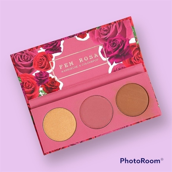 Colourpop x Karrueche Fem Rosa Her Face Palette - Picture 1 of 7